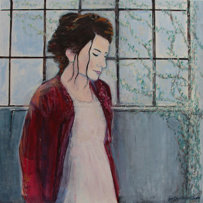 Painting 50x50cm | 19.7x19.7inch,</br>Acryl on 230g/m<sup>2</sup> archival cardidge paper<br>© Gertrud Fässler-Scheuber