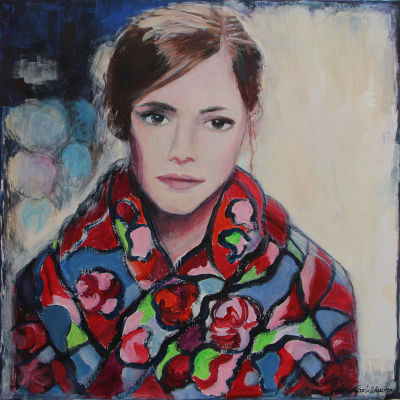 Painting 50x50cm | 19.7x19.7inch,</br>Acryl on 230g/m<sup>2</sup> archival cardidge paper<br>© Gertrud Fässler-Scheuber